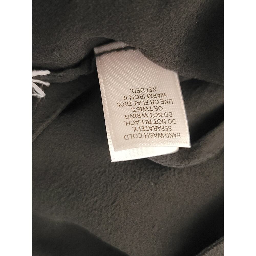 Victorias Secret Midi Slip Dress M 100% SILK Sheer Scoop Neck Strappy Open Back - Picture 4 of 13